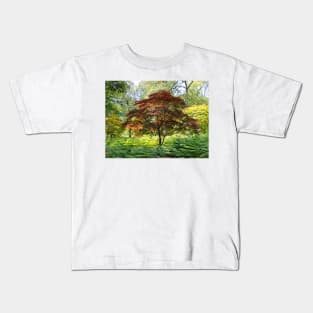 Copper Beech Tree Kids T-Shirt